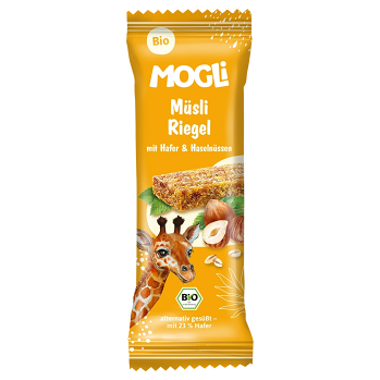 MOGLI Müsli tyčinka 3r+ BIO 25 g (Sušenky, piškoty a dětské křupky) - BIO