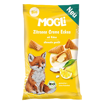 MOGLI Plněné citrónové taštičky BIO 30 g (Sušenky, piškoty a dětské křupky) - BIO