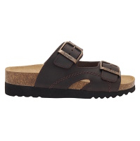 SCHOLL Moldava Wedge AD dámske pantofle tmavě hnědé