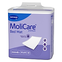MOLICARE Bed Mat Inkontinenční podložka 8 kapek 60 x 90 cm 30 kusů