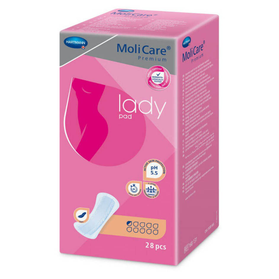 E-shop MOLICARE Lady inkontinenční vložky 0,5 kapky 28 kusů