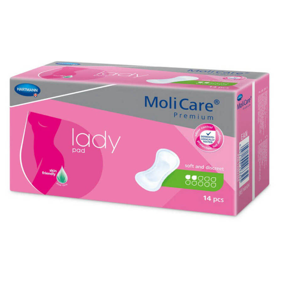 E-shop MOLICARE Lady inkontinenční vložky 2 kapky 14 kusů