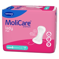 MOLICARE Lady inkontinenční vložky 4.5 kapky 14 kusů