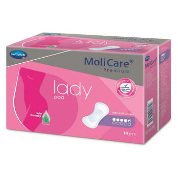 MOLICARE Lady inkontinenční vložky 4,5 kapky 14 kusů