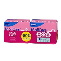 MOLICARE Lady inkontinenční vložky 1,5 kapky duopack 2 x 12 kusů