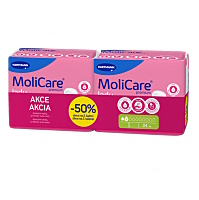 MOLICARE Lady inkontinenční vložky 2 kapky duopack 2 x 12 kusů