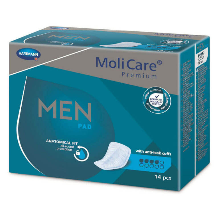 E-shop MOLICARE Men inkontinenční vložky 4 kapky 14 kusů