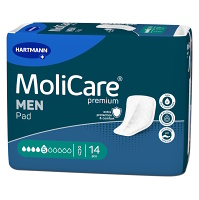 MOLICARE Men inkontinenční vložky 5 kapek 14 kusů