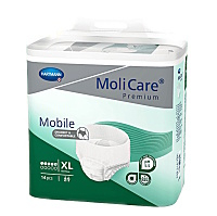 MOLICARE MOBILE Inkontinenční kalhotky 5 kapek velikost XL 14 kusů