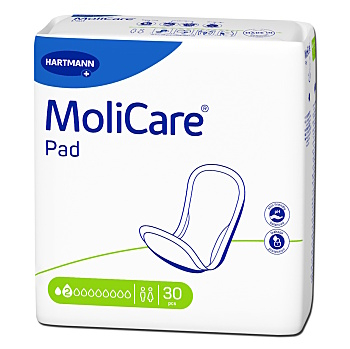 MOLICARE Pad Mini inkontinenční vložky 2 kapky 30 kusů (Inkontinenční vložky)
