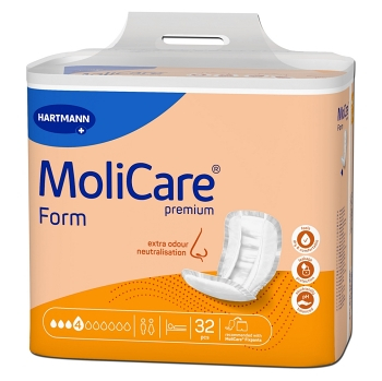 MOLICARE Premium form absorpční vložné pleny 4 kapky 32 kusů