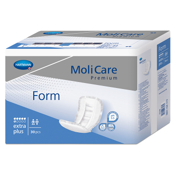 MOLICARE Premium form extra plus absorpční vložné pleny 6 kapek 30 ks