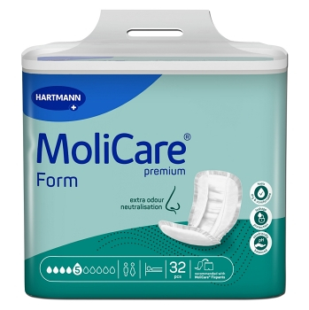 MOLICARE Premium form inkontinenční vložné pleny 5 kapek 32 ks