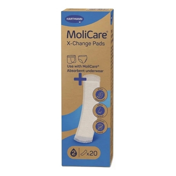 MOLICARE X-Change vložky do absorpčního prádla 20 kusů (Inkontinenční vložky)
