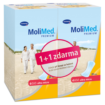 MOLIMED Premium Ultra Micro inkontinenční vložky 2x28 kusů