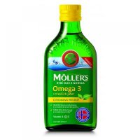 MÖLLER´S Omega 3 s citronovou příchutí 250 ml