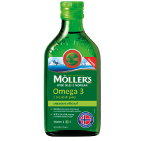 MÖLLER´S Omega 3 rybí olej jablko 250 ml 28.02.2022