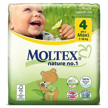 MOLTEX Nature No.1 Maxi 7-18kg  30 ks