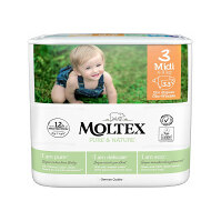 MOLTEX Pure & Nature Midi 4-9 kg  33 ks