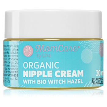 MOMCARE Organický krém na bradavky 30 ml (Péče o poprsí) - Zklidňující, Ochranný, Hojivý