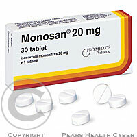 MONOSAN 20 MG  30X20MG Tablety