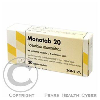 MONOTAB 20  20X20MG Tablety