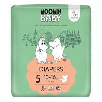 MOOMIN BABY 5 Eko pleny  maxi 10–16 kg 40 ks