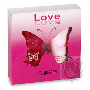 Morgan Love Love de Toi - toaletní voda s rozprašovačem 35 ml + tělové mléko 100 ml