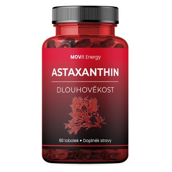 MOVIT ENERGY Astaxanthin 8 mg DLOUHOVĚKOST 60 tobolek