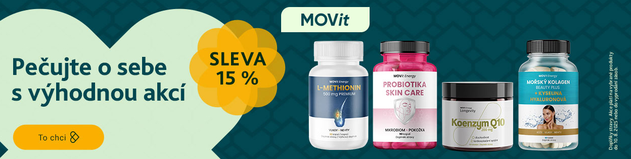 SLEVA 15 % na produkty Movit Energy