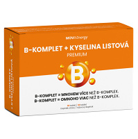 MOVIT ENERGY B-Komplet + Kyselina listová premium 30 tablet