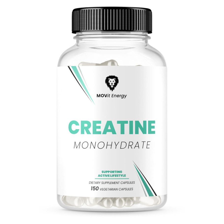 MOVIT ENERGY Kreatin monohydrát 150 vegetariánských kapslí