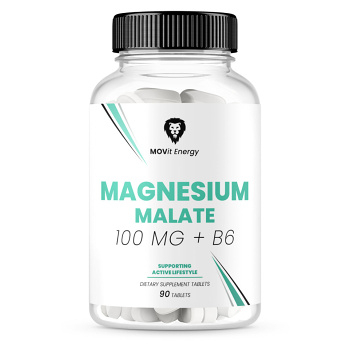 MOVIT ENERGY Magnézium malát 100 mg + B6 90 tablet