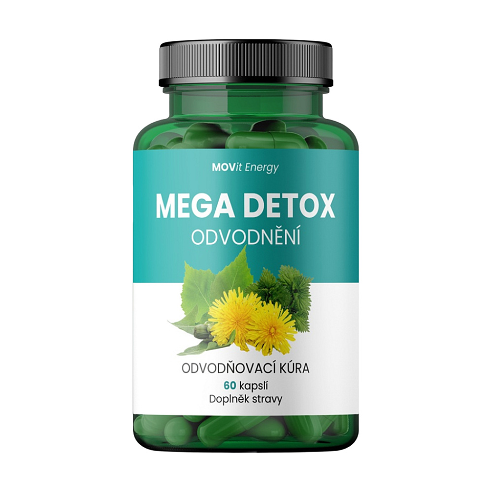 MOVIT ENERGY Mega detox odvodnění 60 kapslí