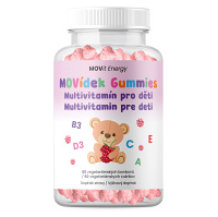 MOVIT ENERGY MOVídek gummies multivitamín pro děti 60 vegetariánských bonbonů