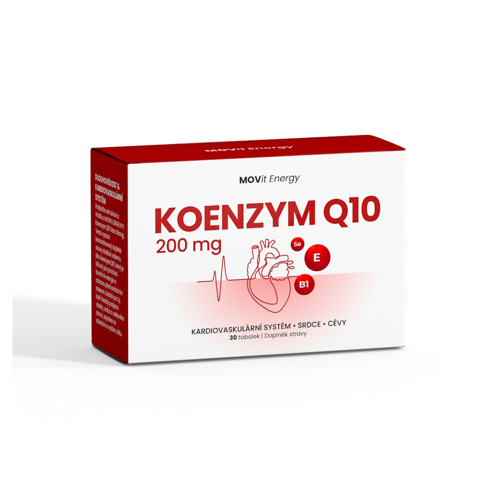 MOVIT ENERGY Koenzym Q10 200 mg Extra Strong 30 tobolek