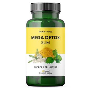 MOVIT ENERGY Mega detox SLIM 60 kapslí (Detoxikace celého těla) - Vícesložkové