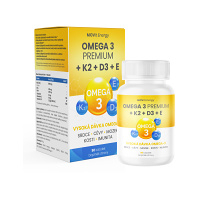 MOVIT ENERGY Omega 3 premium + K2 + D3 + E 90 tobolek