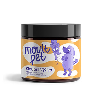 MOVIT ENERGY Pet kloubní výživa s příchutí masa 100 tablet (Veterinární doplňky stravy na klouby) - Vyživující