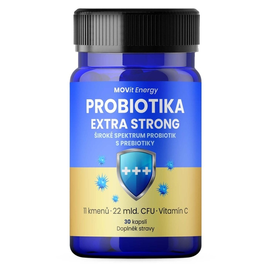 Levně MOVIT ENERGY Probiotika extra strong 30 kapslí