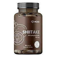 MOVIT Shiitake 50% polysacharidů 500 mg 90 kapslí