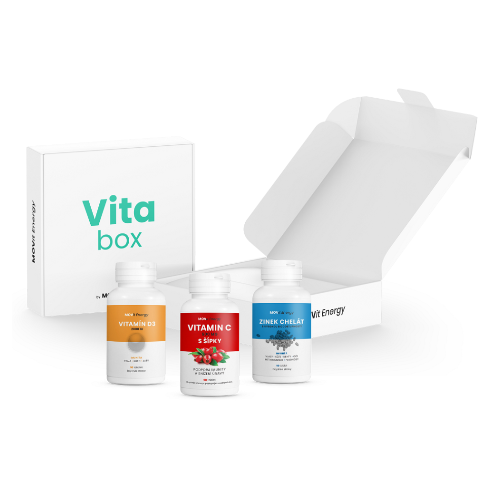 E-shop MOVIT ENERGY Vita box vitamínový balíček pro podporu imunity a vitality