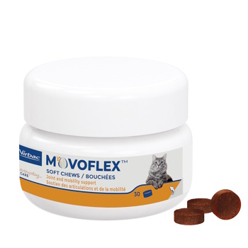 MOVOFLEX Soft Chews pro kočky 30 tablet (Veterinární výživové doplňky na klouby pro kočky)