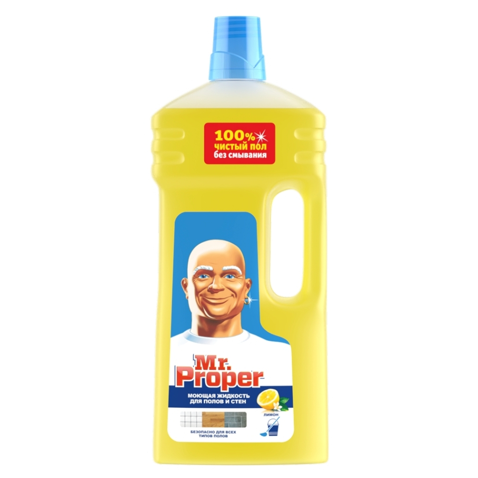 MR.PROPER Víceúčelový čisticí prostředek na podlahy Lemon 1,5 l