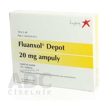 FLUANXOL DEPOT  10X1ML/20MG Injekční roztok