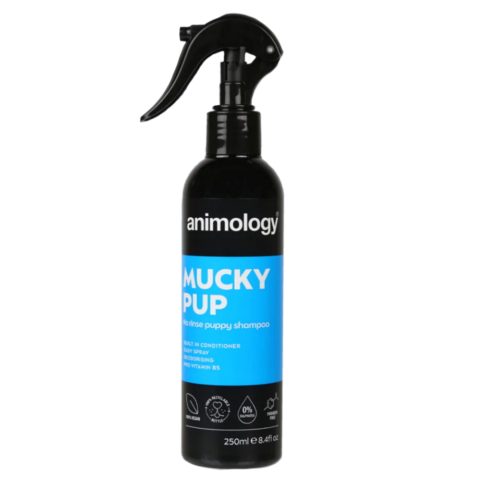 E-shop ANIMOLOGY Mucky pup bezoplachový šampon ve spreji pro štěňata 250 ml