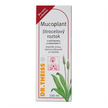 MUCOPLANT Jitrocelový roztok s echinaceou a vitaminem C 100 ml