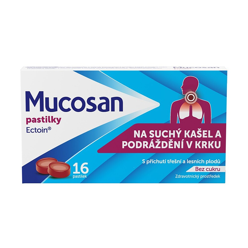 Mucosan pastilky 16ks