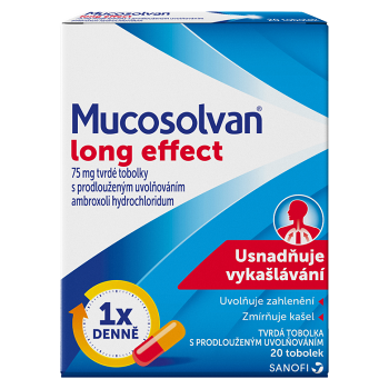 MUCOSOLVAN Long effect  75 mg 20 tobolek