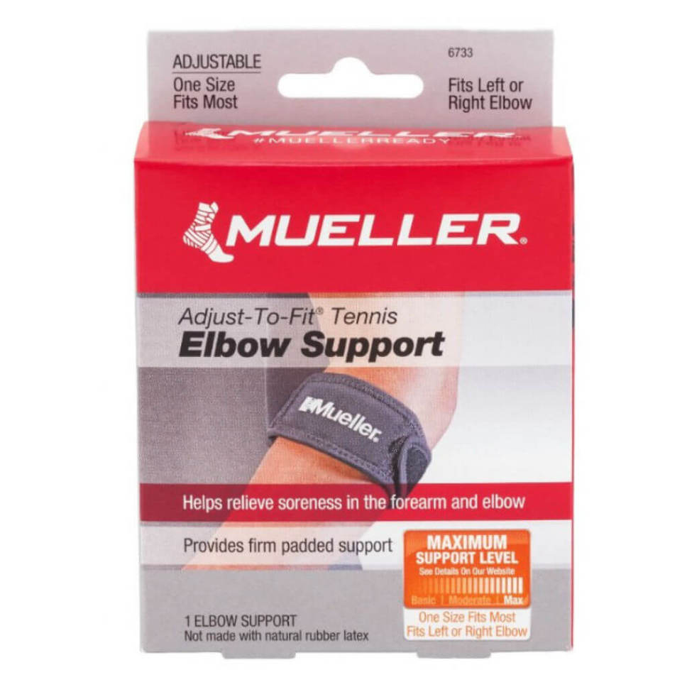 E-shop MUELLER Adjust-to-fit Tennis Elbow Support Pásek na tenisový loket 1 kus